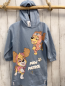 Preview:  Kleid Gr. 128  hellblau Paw Patrol Hunde Kapuze