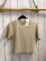 Preview: reserved neu T-Shirt Gr. 128  sand Steinchen NP 8,99€