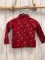 Preview: S´Oliver  Sweatjacke  Gr. 92  rot Blumen silber Reißverschluss 