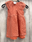 Preview: In Extenso  Kleid  Gr. 92  orange zweilagig Lochstickerei 