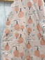 Preview: DuoMiooMioo Schlafsack  Gr. 85cm  rosa mit Beinen  lachs Bäume Tiere