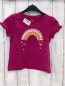 Preview:  T-Shirt Gr. 128  brombeere Bogen aus Blumen