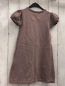 Preview: H&M  Kleid  Gr. 122  grau rosa Glitzer meliert Rüschen Strick 