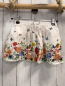 Preview: H&M  Rock Gr. 92  weiß bunte Blumen Schmetterlinge 