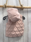 Preview:   Weste  Gr. 92  rosa Herzen Kapuze 