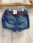 Preview: Obaibi Shorts  Gr. 74  blau Jeans Gürtel mit roten Bommeln 