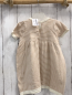 Preview: H&M  Kleid  Gr. 80  beige ocker Streifen Strick 