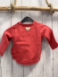 Preview: Steiff  Pullover  Gr. 80  hellrot Tiere Rüschen 