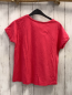 Preview: Okaidi T-Shirt Gr. 152  pink weiß blau Blumen Glitzer