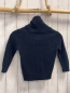 Preview:   Strickjacke  Gr. 98  blau großer Kragen 