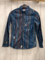 Preview: Paul Smith Hemd Gr. 152  blau Farbtuben bunte Streifen