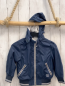 Preview: H&M Jacke Gr. 98  blau weißer Bund