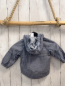 Preview: H&M Jacke Gr. 68  hellblau meliert