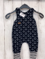 Preview:  Latzhose Gr. 68  dunkelblau graue Anker