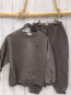 Preview: 2tlg Schaatzi Pullover + Jogginghose Gr. 104  grau