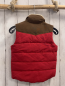 Preview: Zara  Weste  Gr. 110  rot braun Kragen mit Teddyfutter 