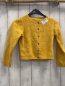 Preview:  Strickjacke Gr. 110  gelb Äpfel