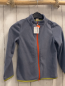 Preview:  Fleecejacke Gr. 110  graublau grüner Bund