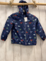 Preview: H&M Regenjacke  Gr. 98  blau bunte Fahrzeuge 