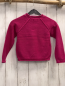Preview: Shrnking Violet  Pullover  Gr. 104  pink Strick bunte Schleifen