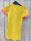Preview: billieblush Kleid Gr. 110  gelb bunte Fransen 