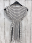 Preview: zara Kleid Gr. 116  weiß blaue Streifen Cut outs