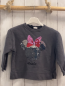 Preview: Zara  Pullover  Gr. 116  grau Minnie Mouse mit Pailetten