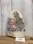 Preview: neu Bobo Choses  Mütze Gr. Baby one size creme Strick bunte Seehunde 