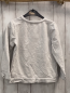 Preview: Steiff  Pullover  Gr. 116  hellgrau Plüschbärenkopf 