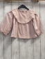Preview: Zara  Langarmshirt  Gr. 98  rosa bestickt Rüschen 