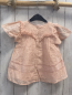 Preview: Zara  Sommerbluse  Gr. 86  lachs Lochstickerei Rüschen 