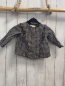 Preview: Zara  Bluse  Gr. 86  schwarz beige kariert Rüschen