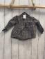 Preview: Zara  Bluse  Gr. 86  schwarz beige kariert Rüschen