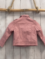 Preview: H&M  Jacke  Gr. 104  rosa lederoptik silber Reißverschlüsse 