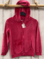 Preview:   Nickyjacke  Gr. 122  pink Kapuze Schmetterling aus Steinen 