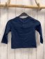 Preview:   Langarmshirt  Gr. 92  blau Hunde Schrift 