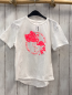 Preview: S´Oliver  T-Shirt  Gr. 140  weiß pink Flamingos + Schrift 