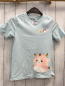 Preview: H&M  T-Shirt  Gr. 140  hellblau Schrift Squishmallows 
