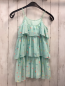 Preview: H&M  Kleid  Gr. 128  mint Rüschen kleine Bilder 