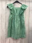 Preview: H&M  Kleid  Gr. 134  mint großer Kragen + Saum mit Lochstickerei 