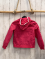 Preview:   Regenjacke  Gr. 134  pink weißer Reißverschluss Kapuze 