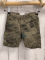 Preview: Okaidi  Shorts  Gr. 104  oliv grau petrol Blätter 