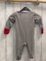 Preview: neu Adidas  Overall Gr. 68  hellgrau Struktur NBA Bulls 