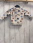 Preview: Name it  Pullover  Gr. 68  hellgrau Bärenköpfe 