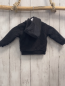 Preview: Noppies  Sweatjacke  Gr. 68  grau Struktur Kapuze hellgraue Schrift 