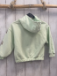 Preview: Zara  Pullover  Gr. 116  mint Kapuze Hasenkopf mit silber Pailetten
