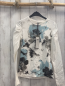 Preview: neu Garcia  Langarmshirt  Gr. 152/158  weiß grau hellblauer Druck 