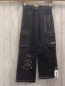 Preview: neu Miss Diam´s  Hose  Gr. 146  grau Kord weiße Nähte Nadel mit Kette 