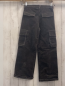 Preview: neu Miss Diam´s  Hose  Gr. 146  grau Kord weiße Nähte Nadel mit Kette 