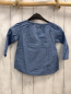 Preview: H&M  Bluse  Gr. 116  blau dunkelblaue Stickerei